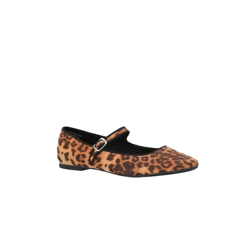 Time and Tru Women's Faux Leather Mary Jane Flats Size 7.5